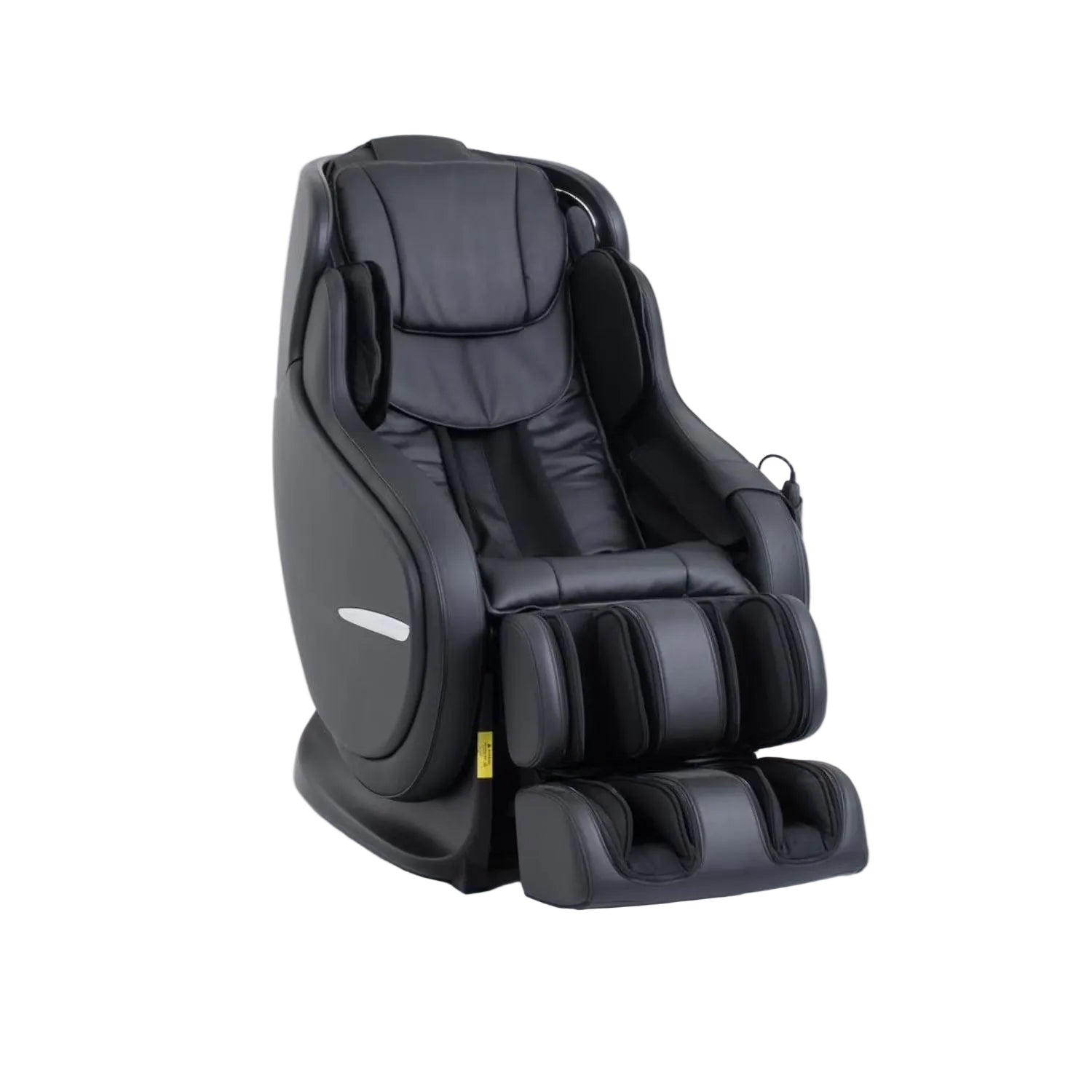 Elvis Black Faux Leather Premium Massage Chair with Bluetooth Speaker